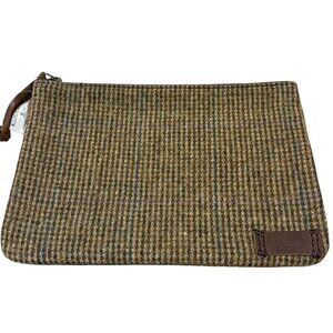 Ralph Lauren mini iPad/Kindle Case – Olive Pattern with PRL Signature